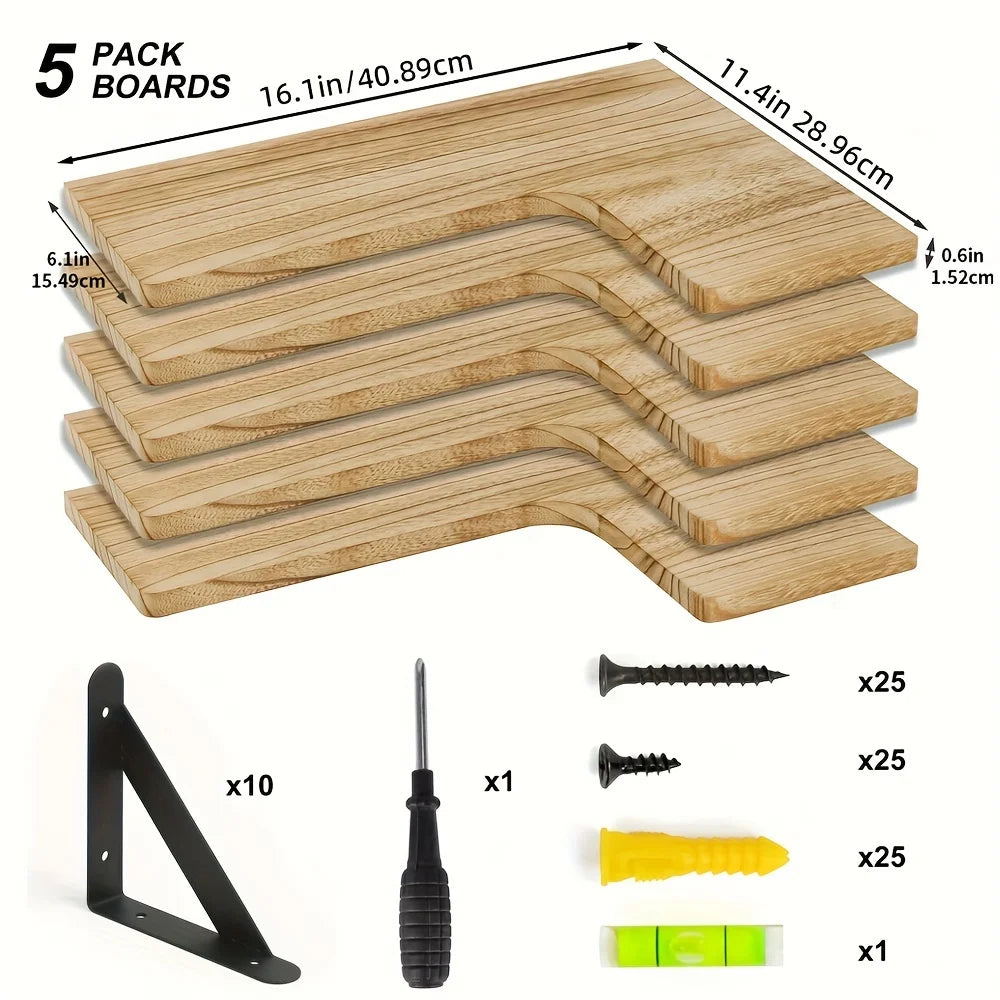 Hoekplanken (Set van 5)