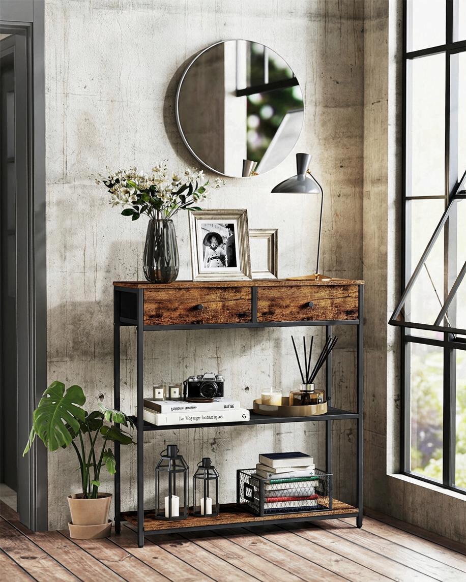 Wandtafel met 2 Lades