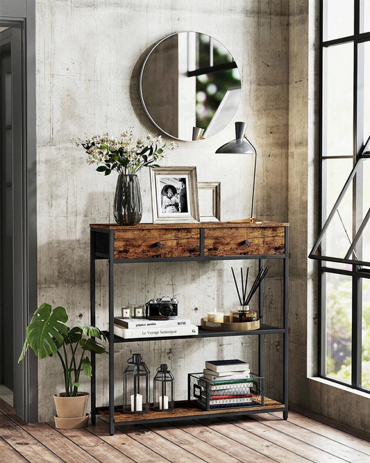 Wandtafel met 2 Lades