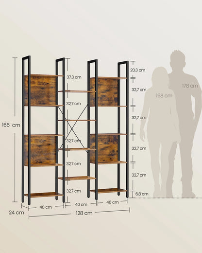 Boekenkast 14 Niveaus