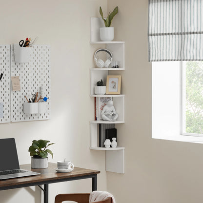Hoekwandplank met Zigzag Design