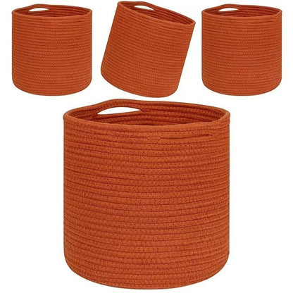 Katoenen Opbergmand met Handvat