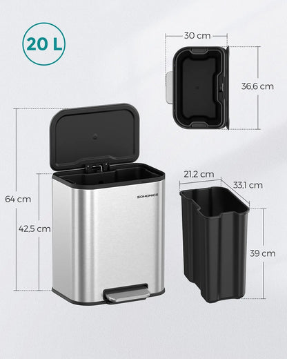 Pedaalemmer 20 Liter