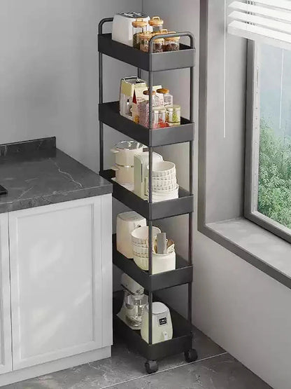 Smalle Opbergtrolley 5 Niveaus
