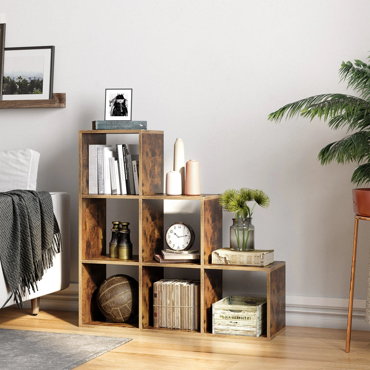 Boekenkast met Trapvorm