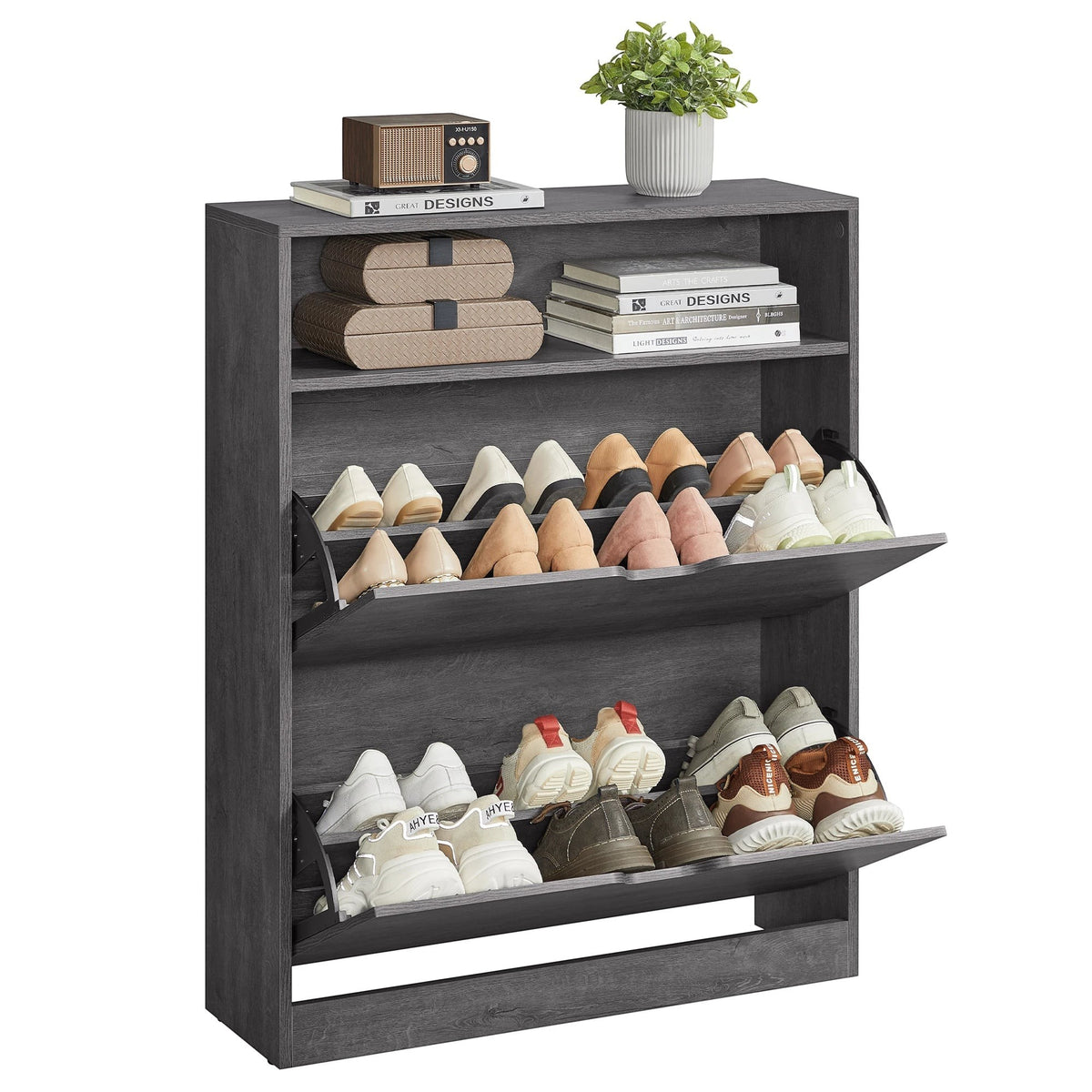 Schoenenkast met 2 Kleppen