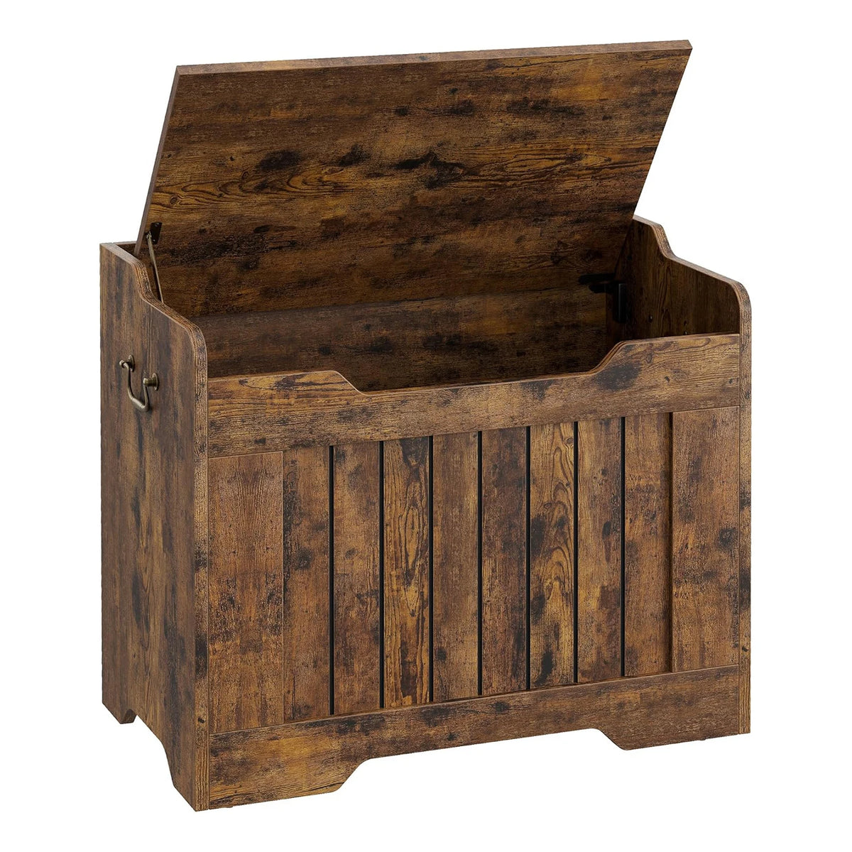 Houten Opbergkist met Veiligheidsscharnier