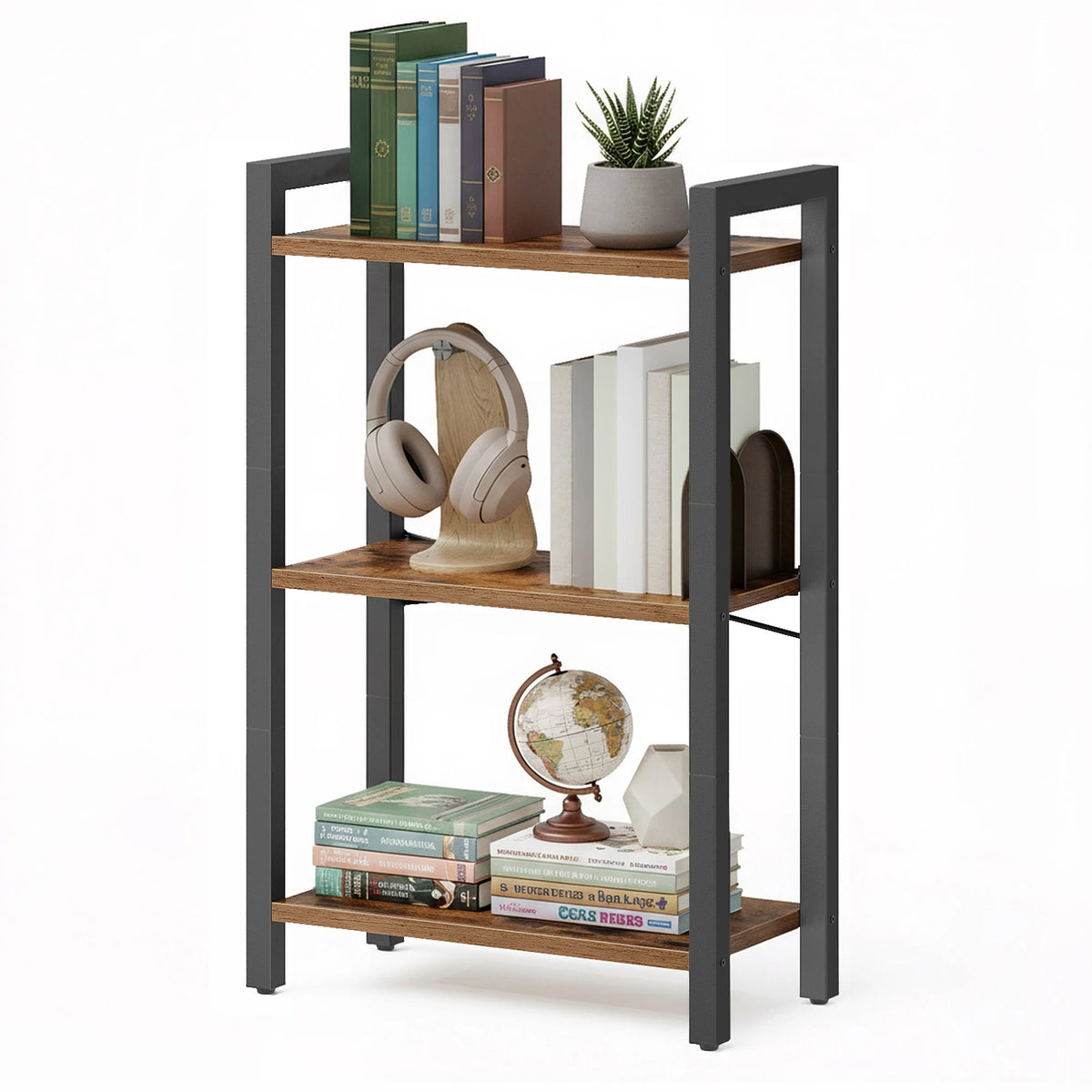 Smalle Boekenplank 4 Niveaus