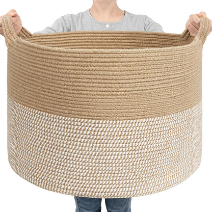 Grote Katoenen Touwmand – 83 Liter