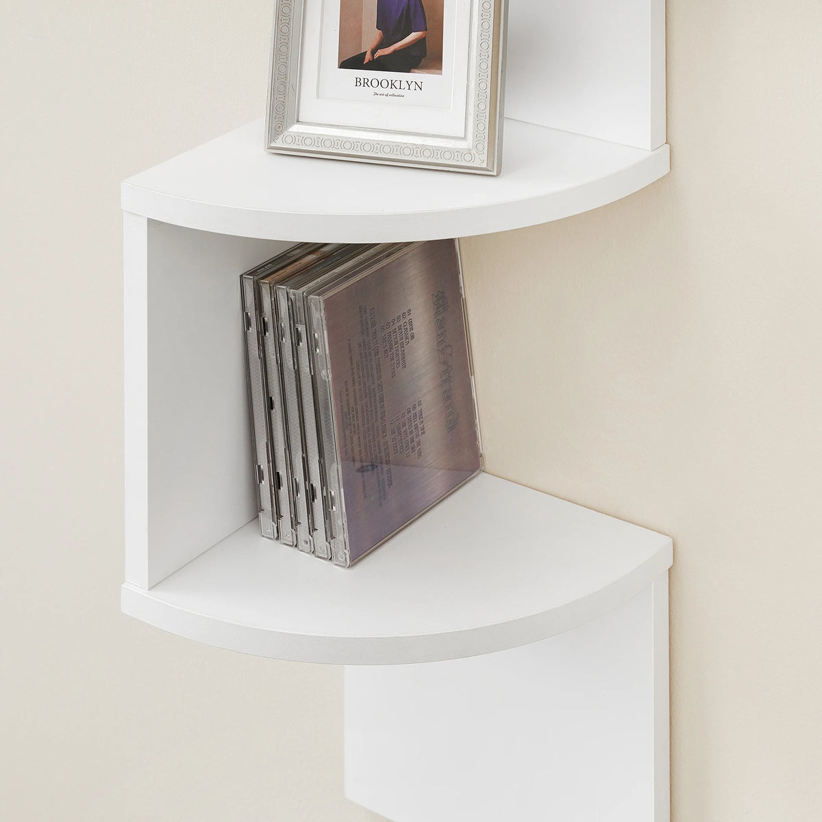 Hoekwandplank met Zigzag Design
