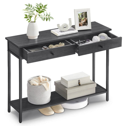 Wandtafel met 2 Lades
