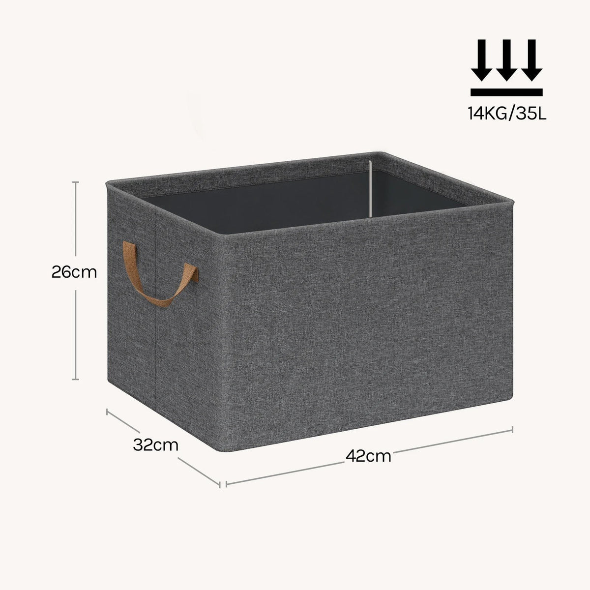 Opvouwbare Opbergboxen Set