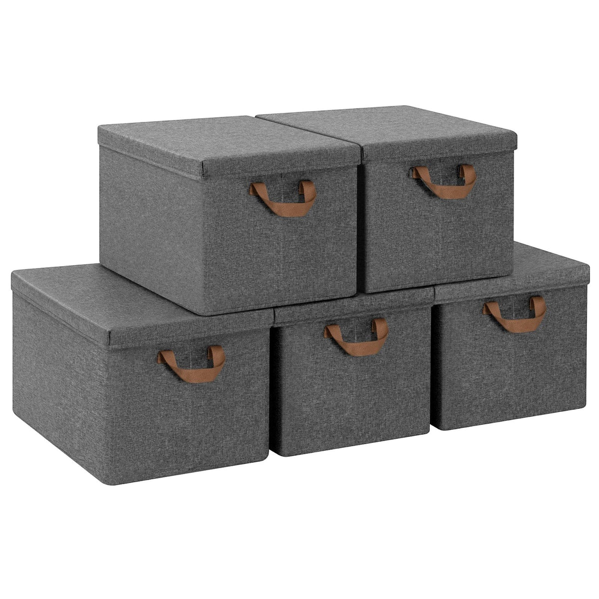 Opvouwbare Opbergboxen met Deksel