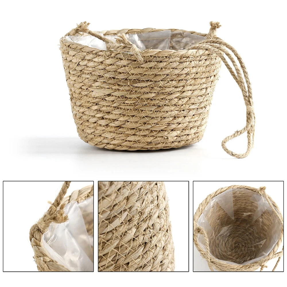 Geweven Hangmand voor Planten