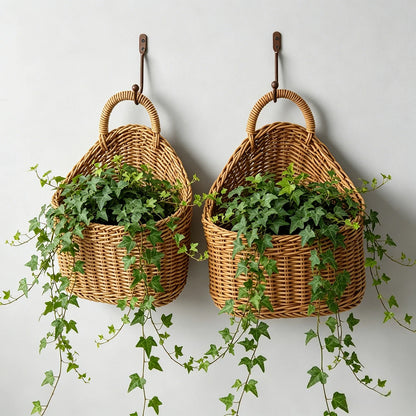 Hangende Opbergmand – Rotan-Look
