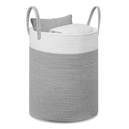 Gevlochten Wasmand met Handvat 58 Liter