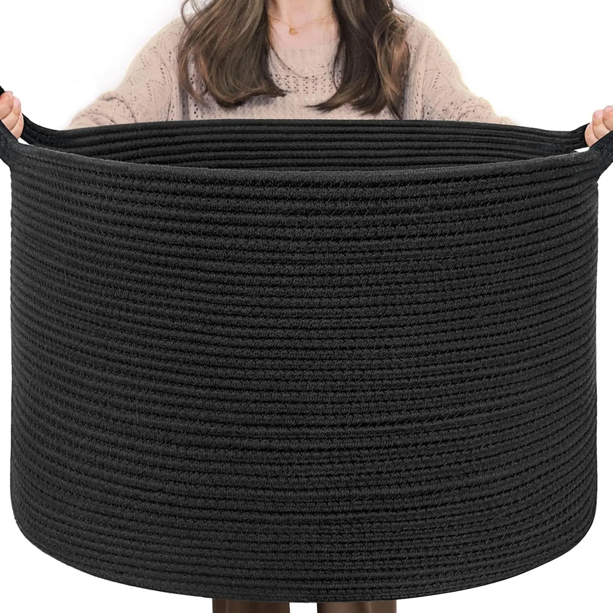 Grote Katoenen Touwmand – 83 Liter