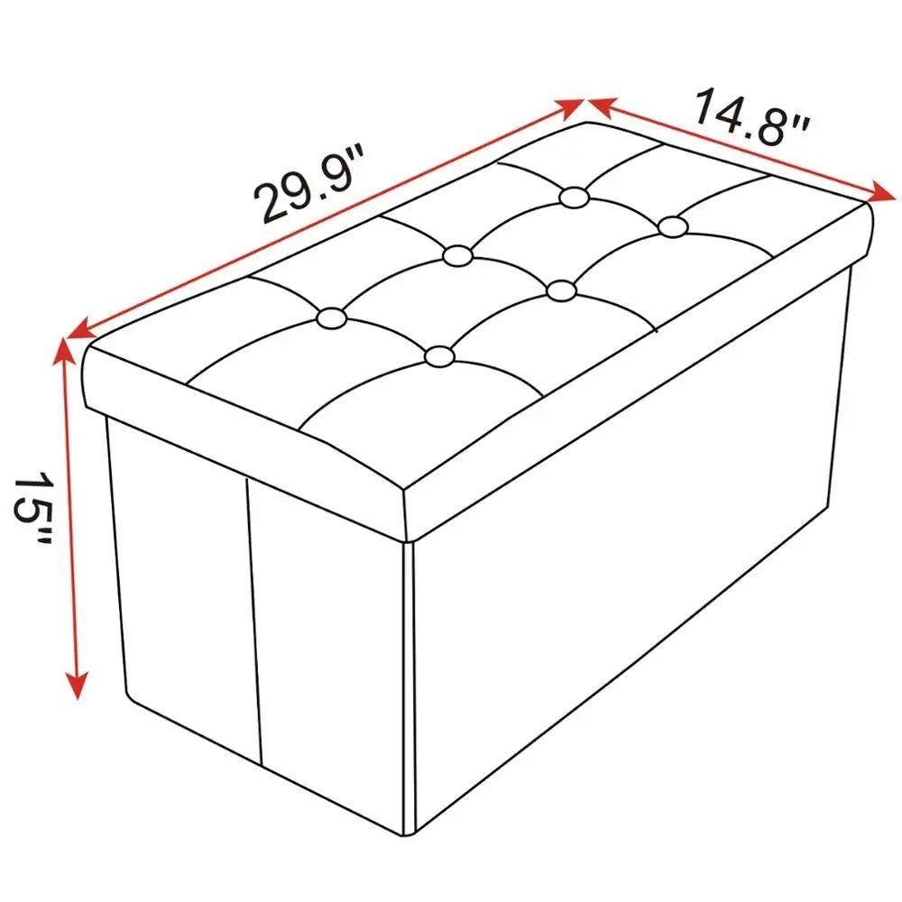 Opvouwbare Opbergpoef – 80 Liter