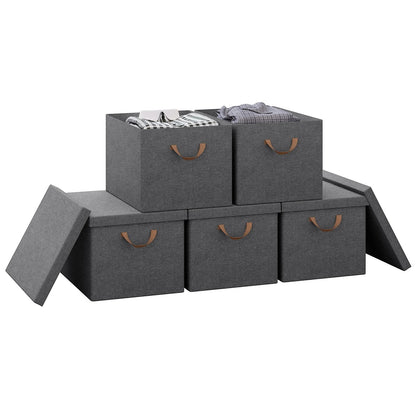 Opvouwbare Opbergboxen met Deksel