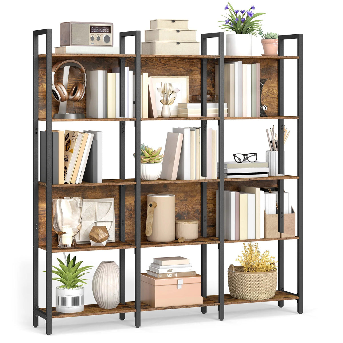Boekenkast met Industrieel Design
