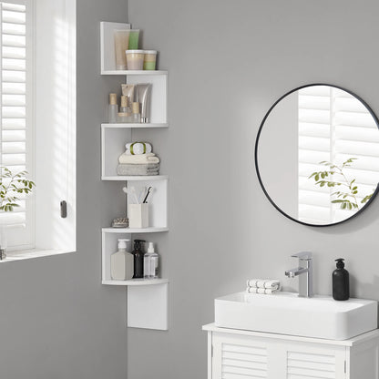 Hoekwandplank met Zigzag Design