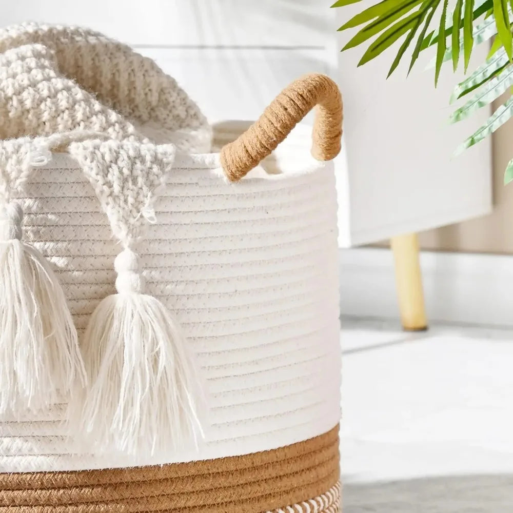 Grote Wasmand voor Dekens en Kleding