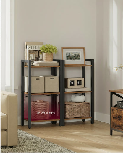 Smalle Boekenplank 4 Niveaus