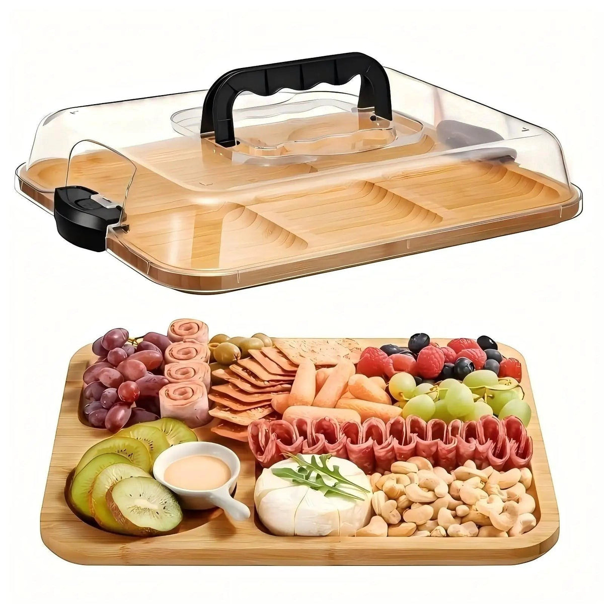 Borrelplank met Deksel