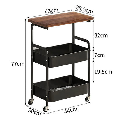 Opbergtrolley met Tafelblad
